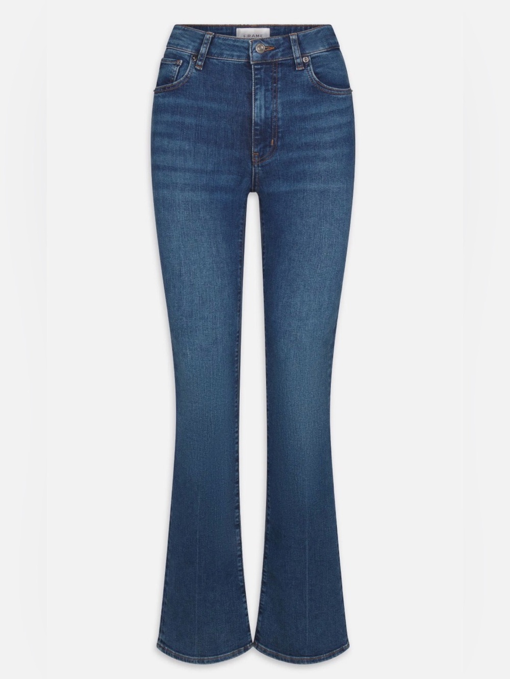 FRAME Le High Flare Jeans in Colby Wash - Size 26